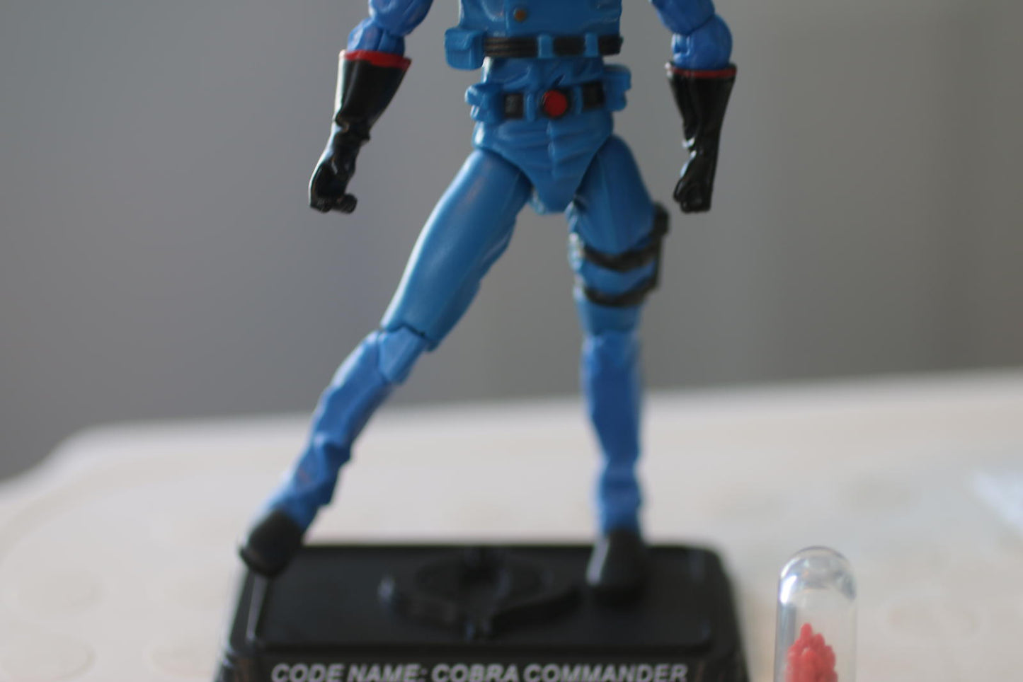 GI Joe 25th Anniversary Cobra Commander action Figure Loose Complete 2008