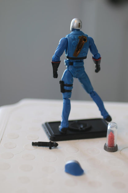GI Joe 25th Anniversary Cobra Commander action Figure Loose Complete 2008