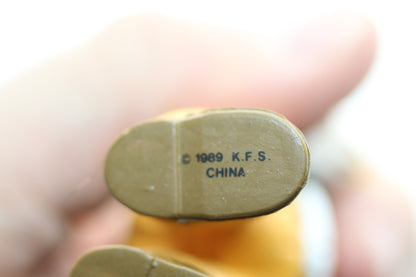 Vintage 1989 Presents Popeye Whimpy Figurines figure toy collectible