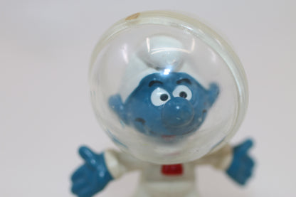 20003 RARE! Vintage ASTRO SMURF Bully PVC Figure 1970s