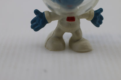 20003 RARE! Vintage ASTRO SMURF Bully PVC Figure 1970s