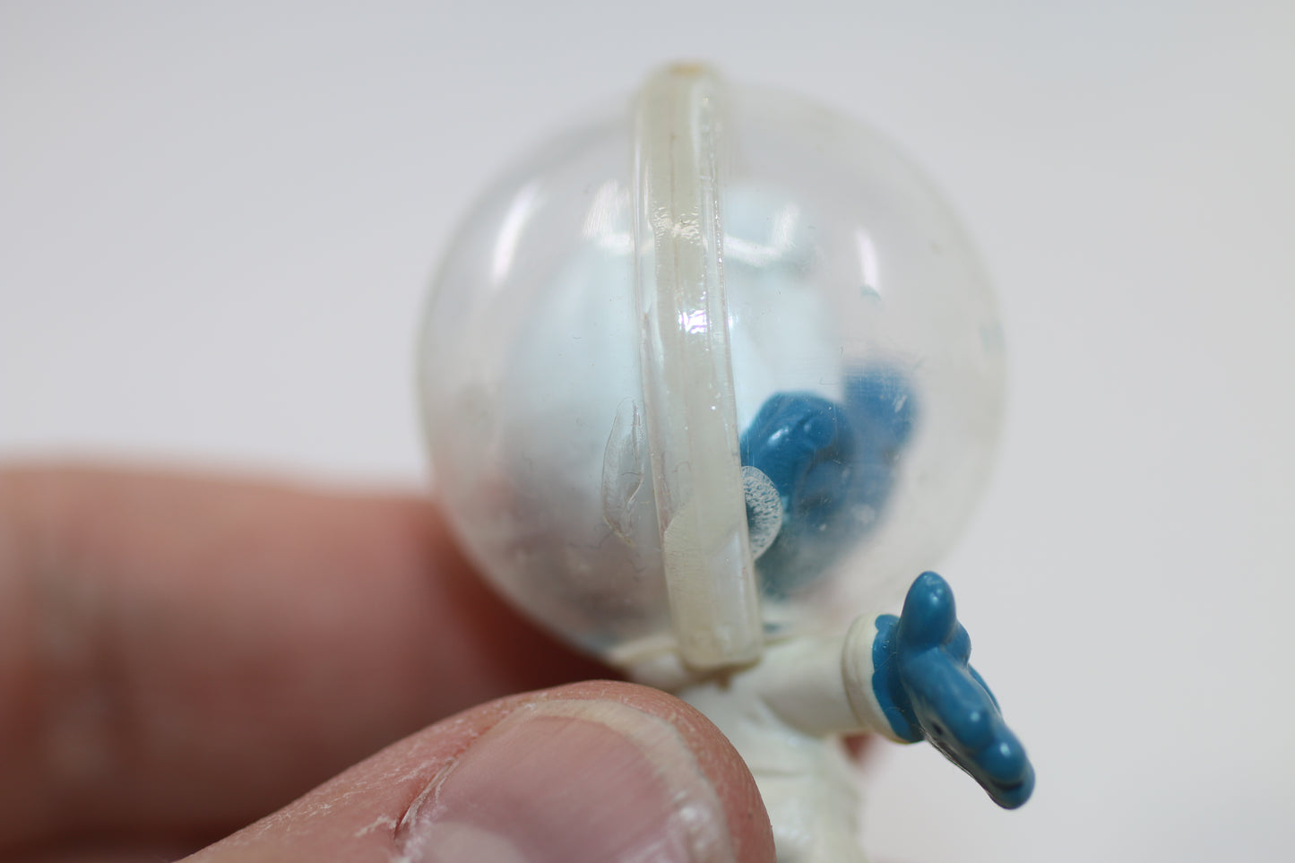 20003 RARE! Vintage ASTRO SMURF Bully PVC Figure 1970s