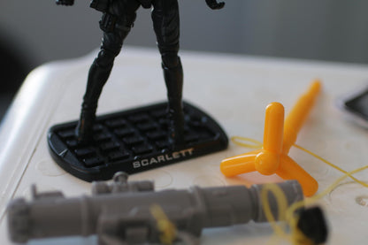 G.I. Joe ROC Rise of Cobra Shana “Scarlett” O’Hara Dessert Ambush Action Figure