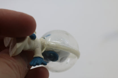 20003 RARE! Vintage ASTRO SMURF Bully PVC Figure 1970s