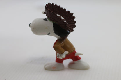 Snoopy Chief Native American PVC Figure United Feature 1958-66 E8