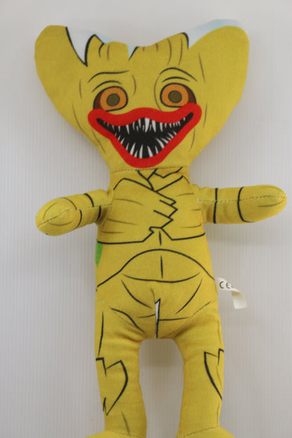 Monster yellow angry 2 sided Plush Sharp Teeth Version Groot face