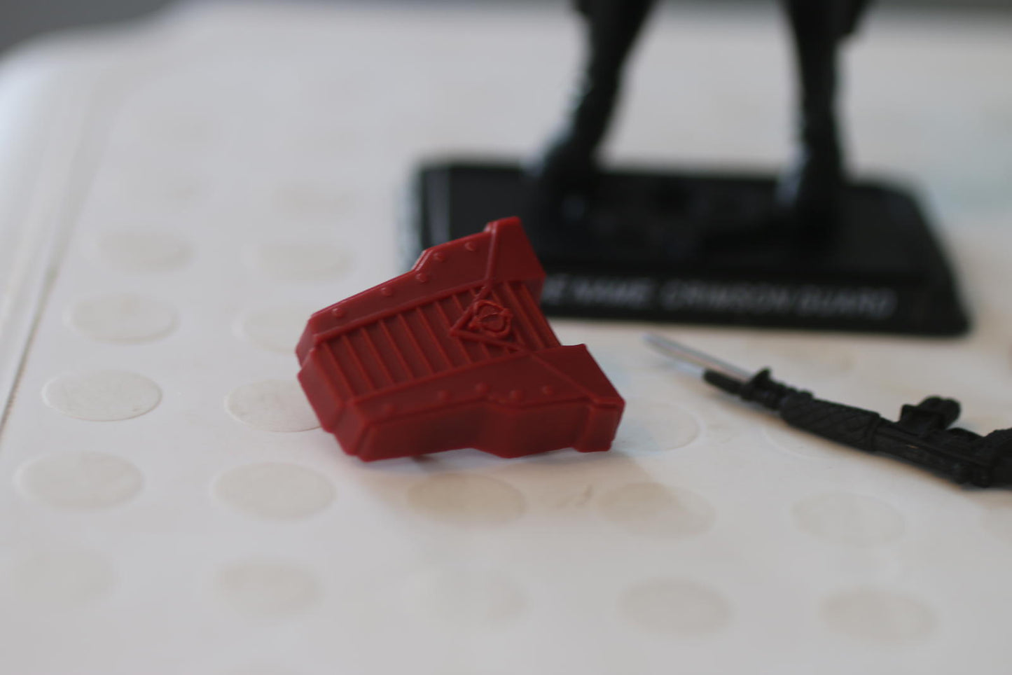G.I-Joe 25th Anniversary Cobra Crimson Guard V9 Complete Rifle Pistol Army Build