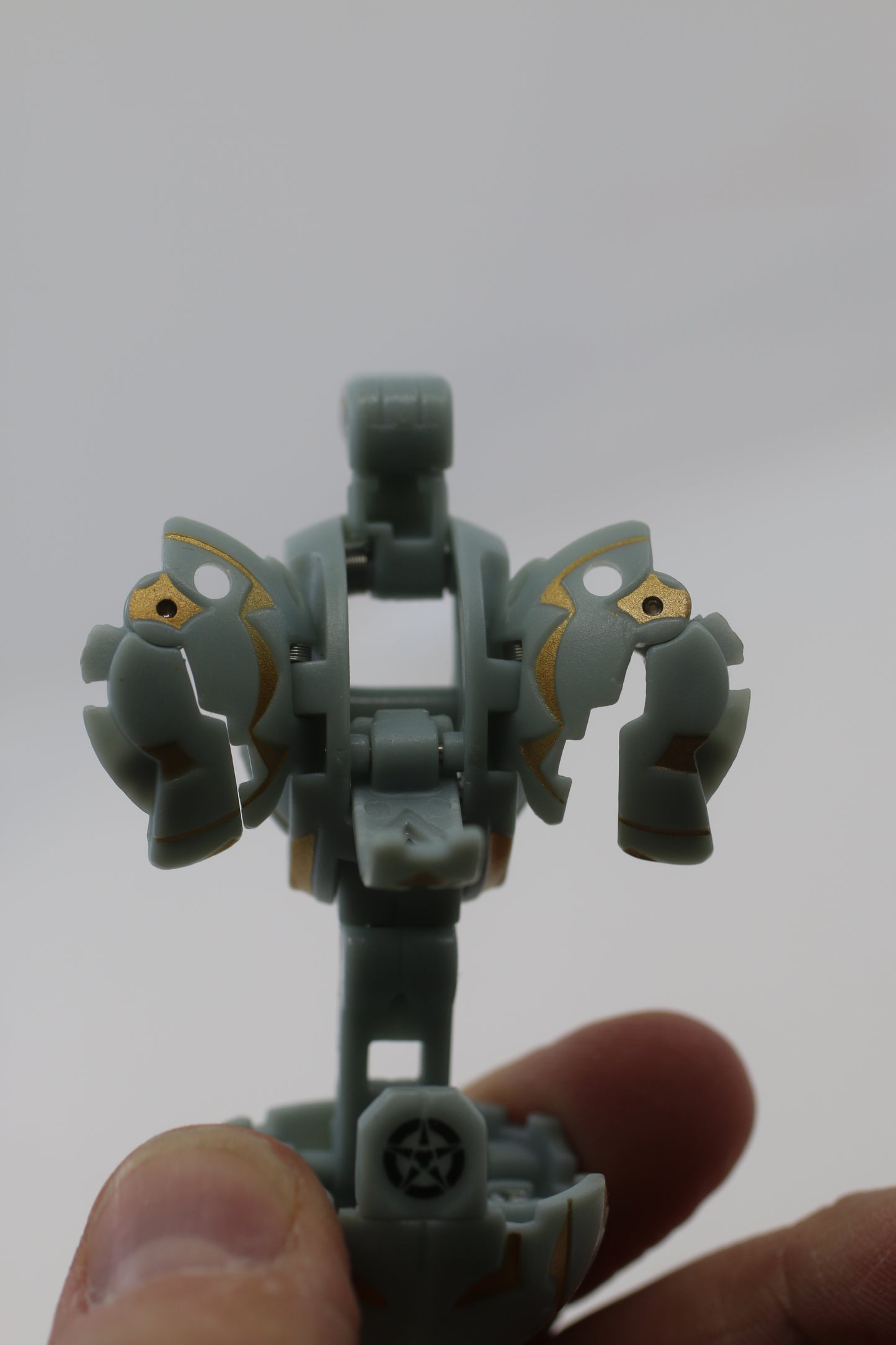 Bakugan MEGA BRONTES 600g Gray Haos New Vestroia