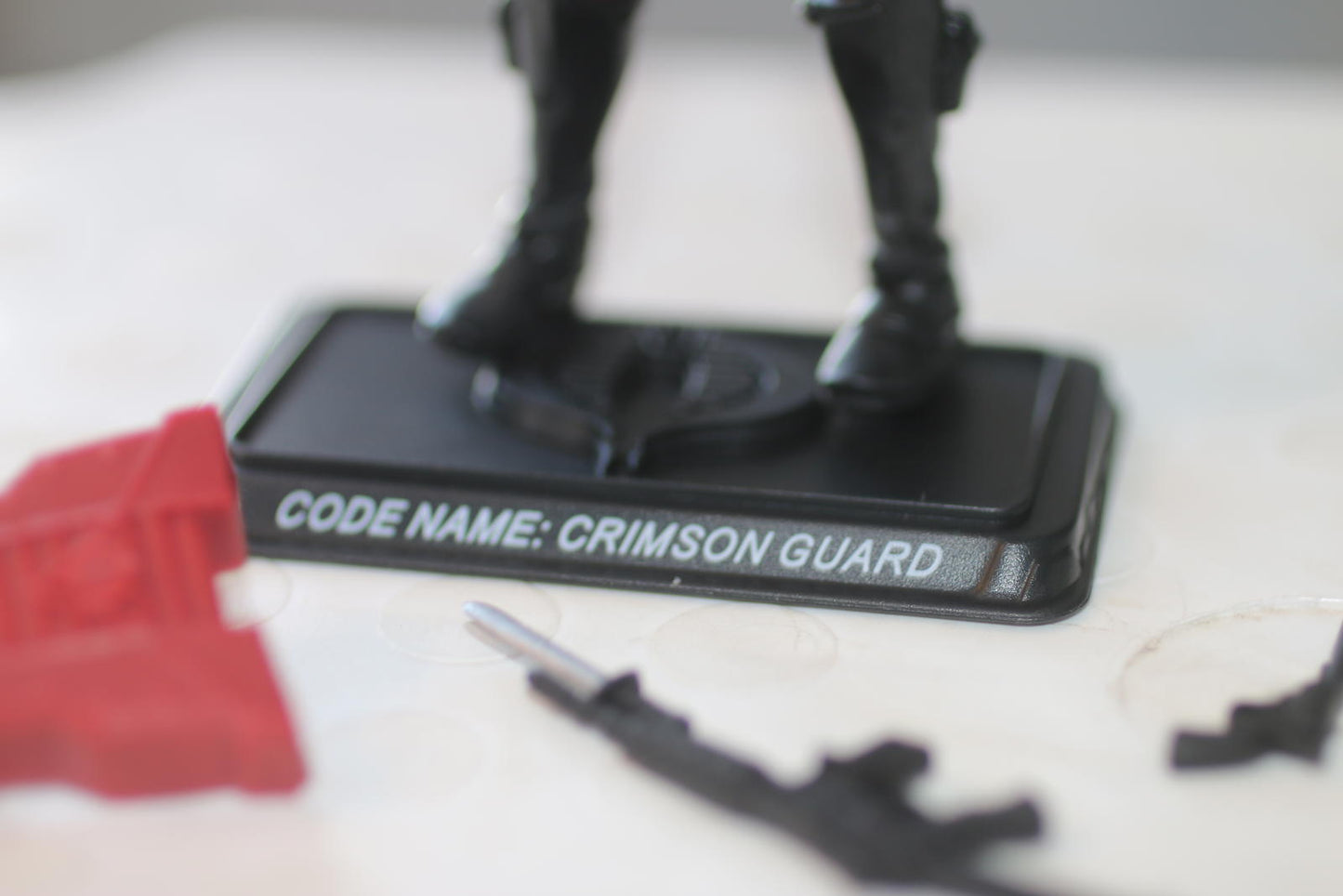 G.I-Joe 25th Anniversary Cobra Crimson Guard V9 Complete Rifle Pistol Army Build