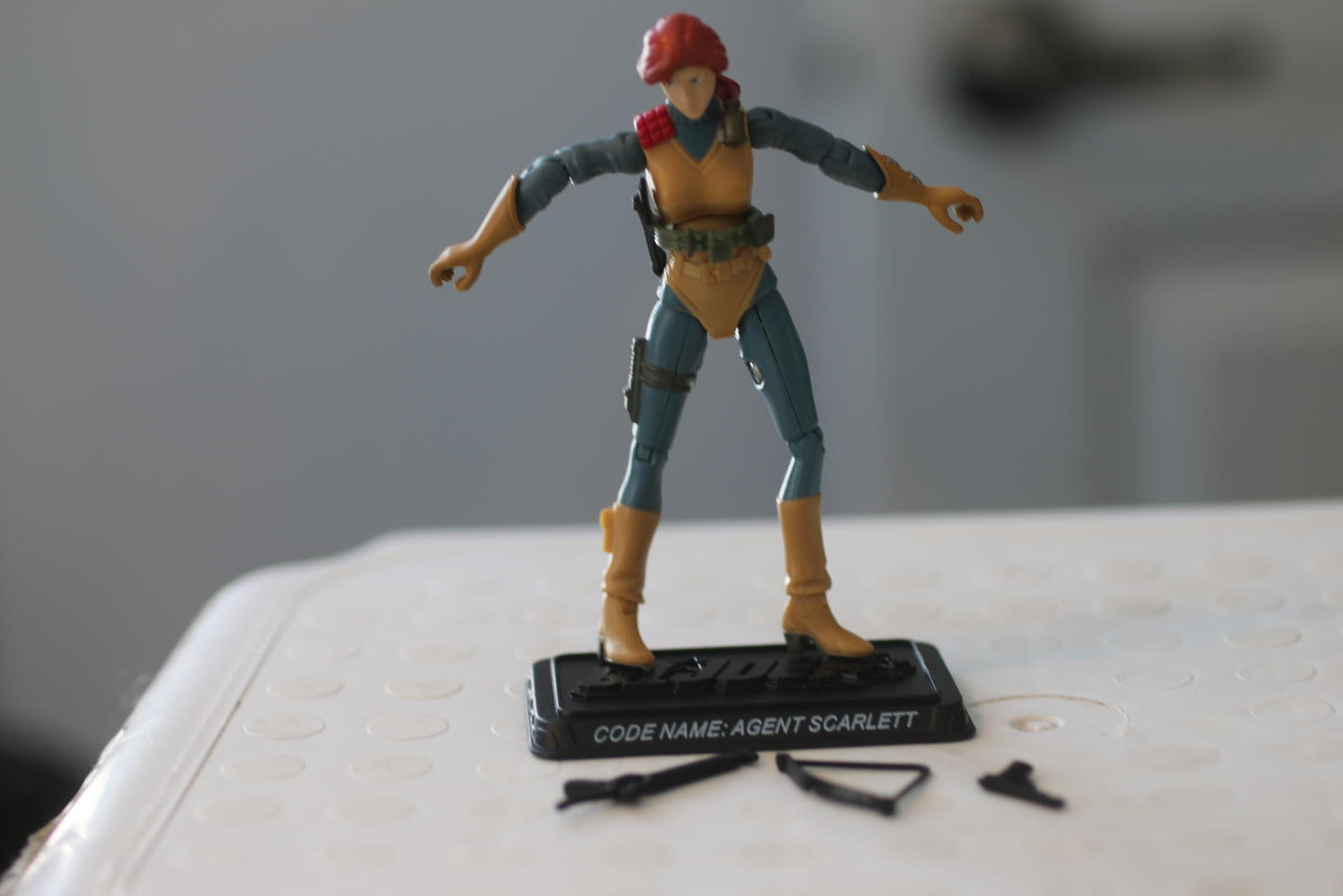 2007 Hasbro G.I. Joe 25th Anniversary SCARLETT v8 Action Figure | 100% Complete