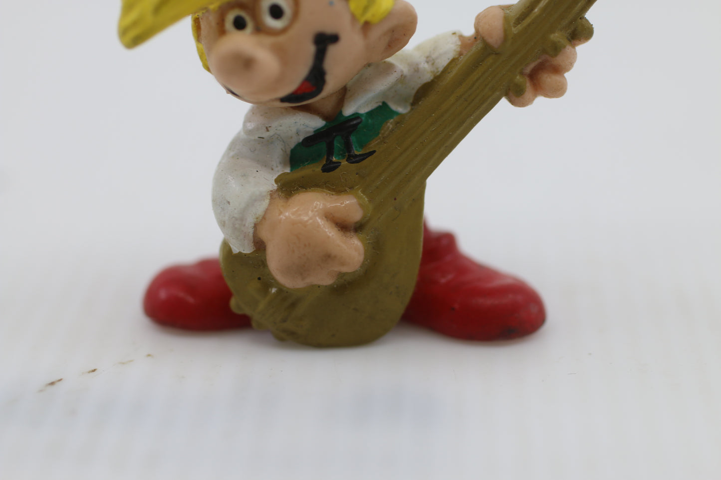 Smurfs 20499 Pewit Smurf Peewit Johan Rare Vintage Toy Figure PVC 80s