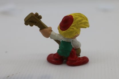 Smurfs 20499 Pewit Smurf Peewit Johan Rare Vintage Toy Figure PVC 80s