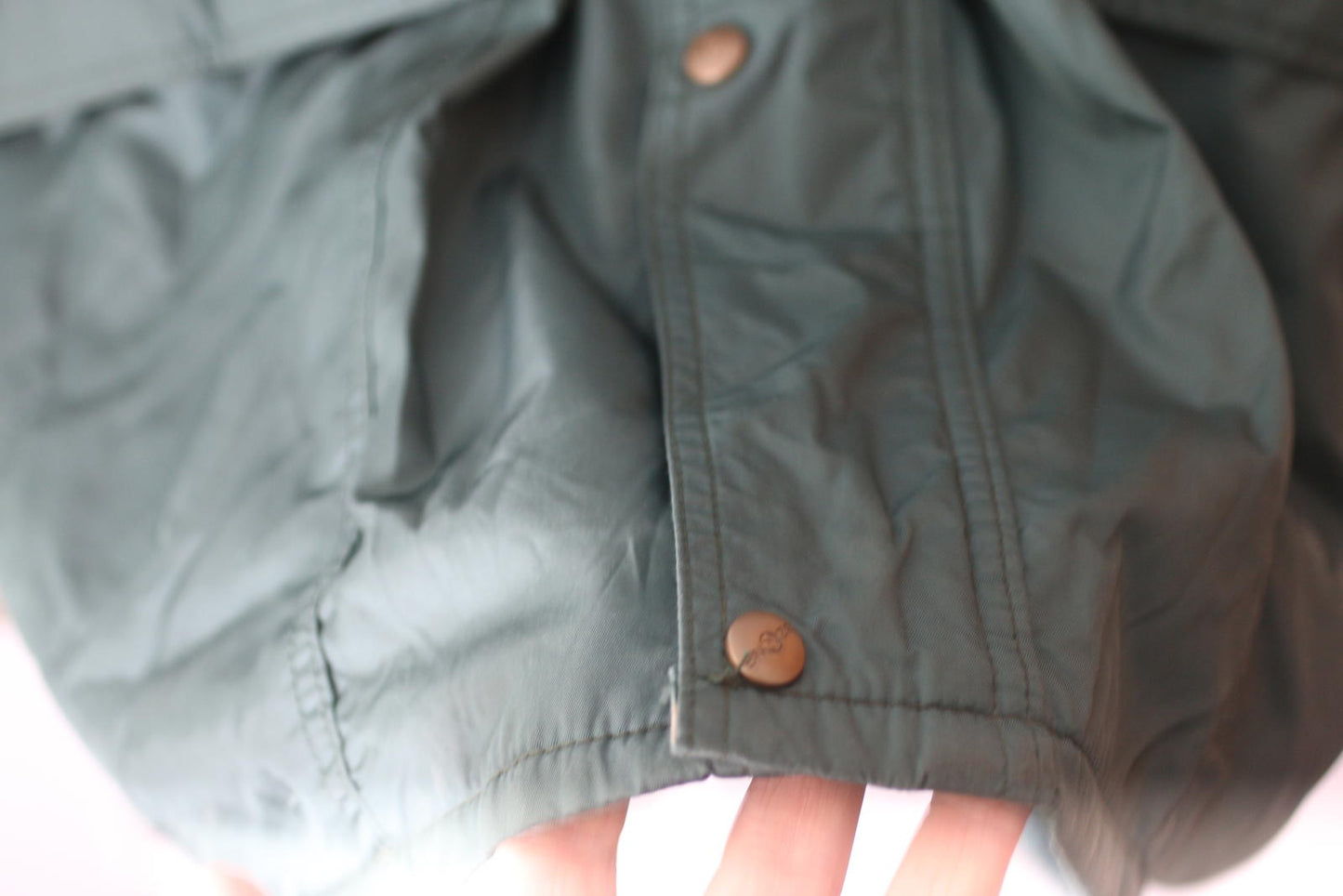 Ozone Green Nylon Jacket 3XL Vintage Outdoor WindbreakerCoat