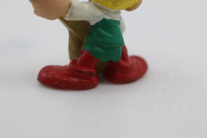 Smurfs 20499 Pewit Smurf Peewit Johan Rare Vintage Toy Figure PVC 80s