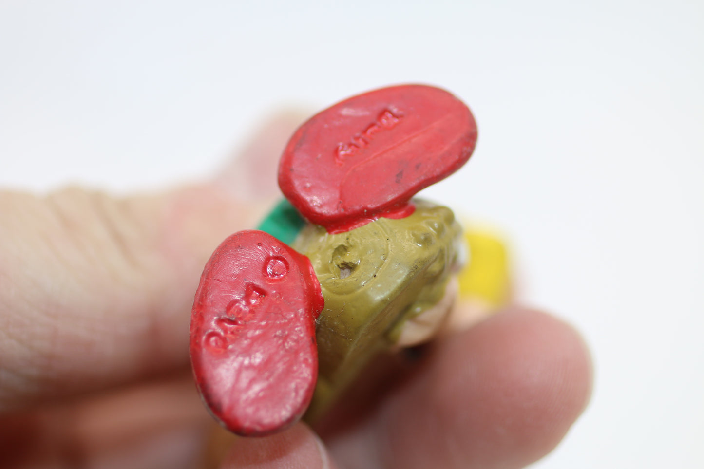 Smurfs 20499 Pewit Smurf Peewit Johan Rare Vintage Toy Figure PVC 80s