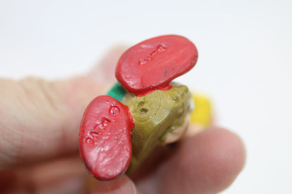 Smurfs 20499 Pewit Smurf Peewit Johan Rare Vintage Toy Figure PVC 80s