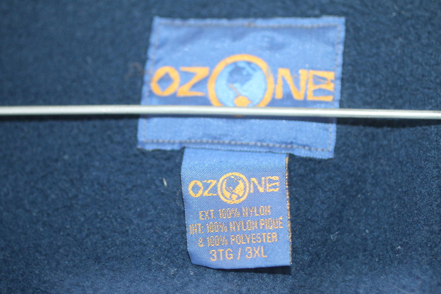 Ozone Green Nylon Jacket 3XL Vintage Outdoor WindbreakerCoat