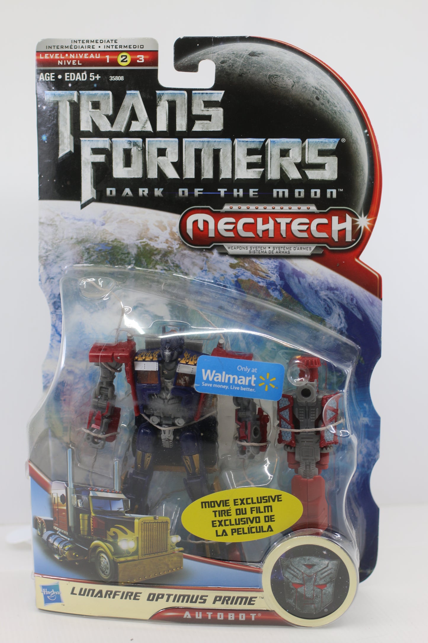 Transformers Lunarfire Optimus Prime Dark of the Moon DOTM Exclusive Figure MISB