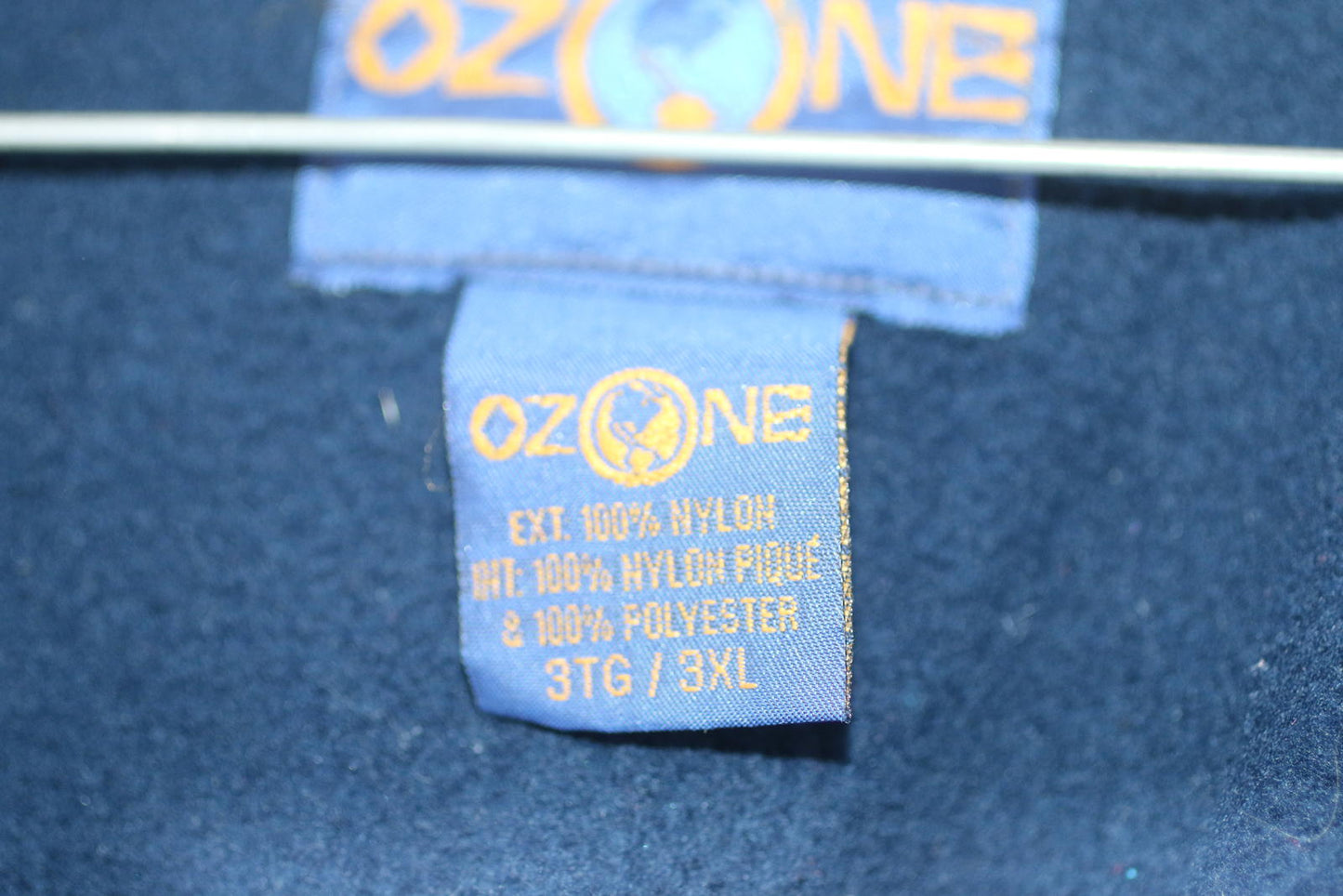 Ozone Green Nylon Jacket 3XL Vintage Outdoor WindbreakerCoat