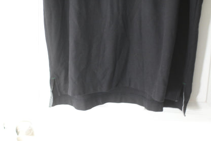 Tommy Hilfiger Black Polo Shirt XL Classic Logo 100% Cotton