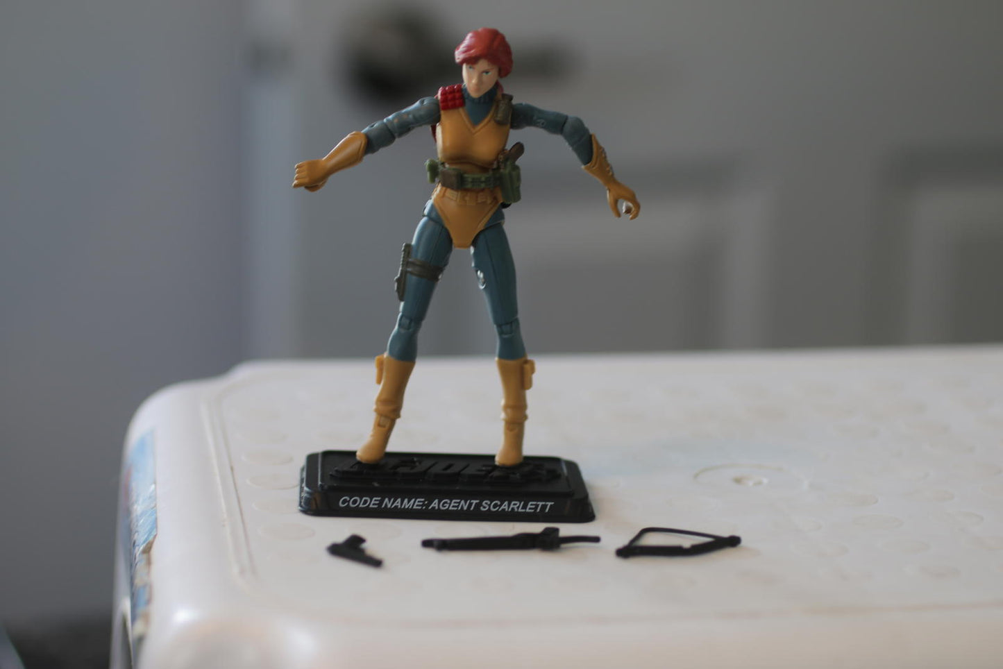 2007 Hasbro G.I. Joe 25th Anniversary SCARLETT v8 Action Figure 100% Complete #2