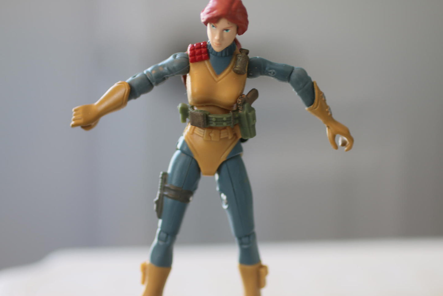 2007 Hasbro G.I. Joe 25th Anniversary SCARLETT v8 Action Figure 100% Complete #2
