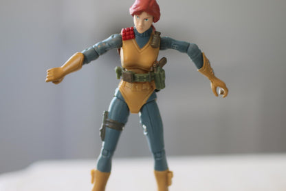 2007 Hasbro G.I. Joe 25th Anniversary SCARLETT v8 Action Figure 100% Complete #2