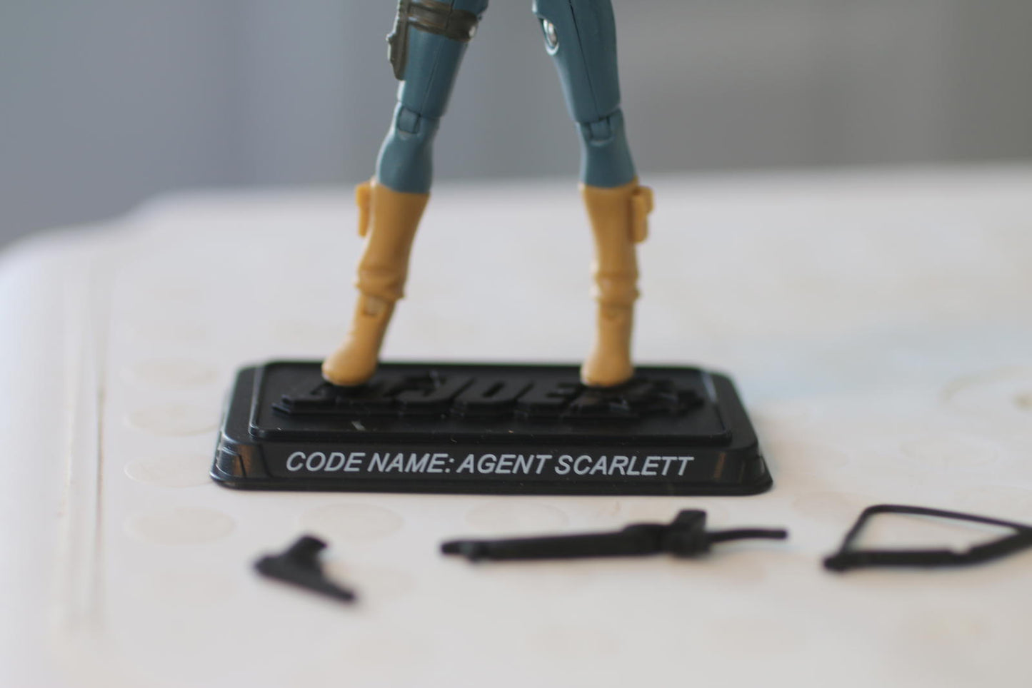2007 Hasbro G.I. Joe 25th Anniversary SCARLETT v8 Action Figure 100% Complete #2