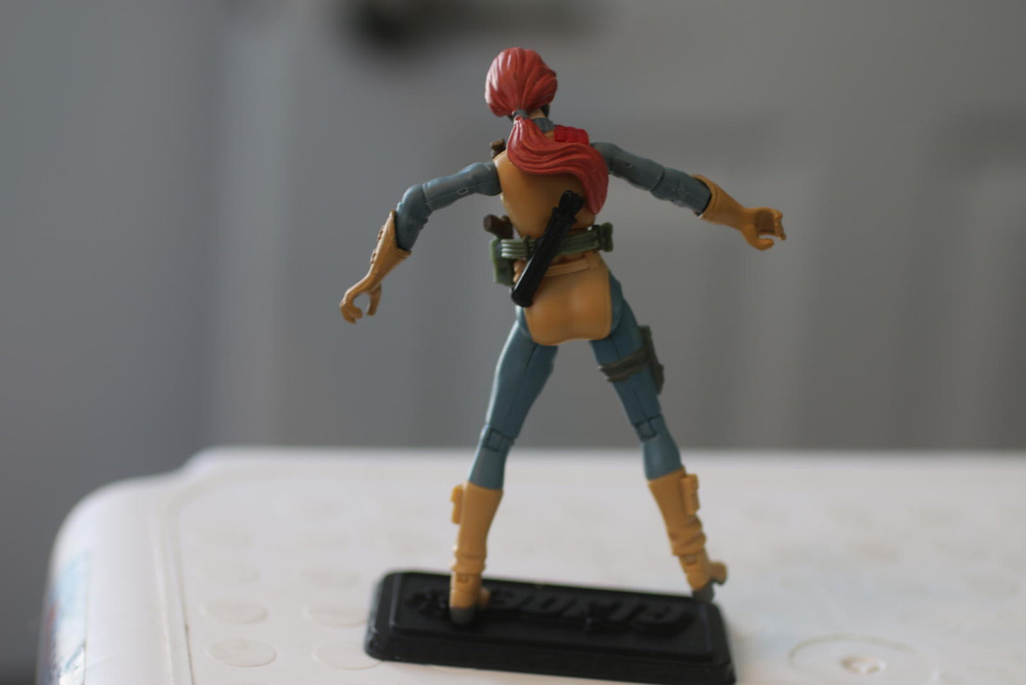 2007 Hasbro G.I. Joe 25th Anniversary SCARLETT v8 Action Figure 100% Complete #2