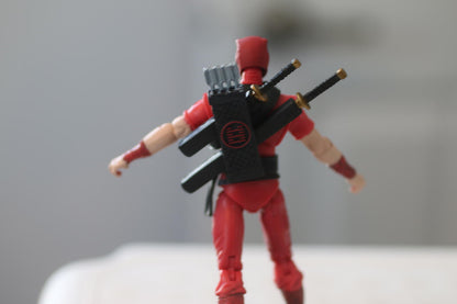 GI Joe 25th Anniversary COBRA RED NINJA v2 The Enemy 3.75" Figure 2007 Complete
