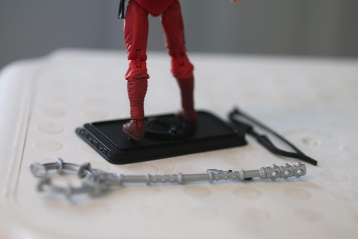GI Joe 25th Anniversary COBRA RED NINJA v2 The Enemy 3.75" Figure 2007 Complete