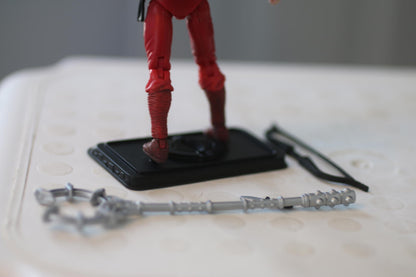 GI Joe 25th Anniversary COBRA RED NINJA v2 The Enemy 3.75" Figure 2007 Complete