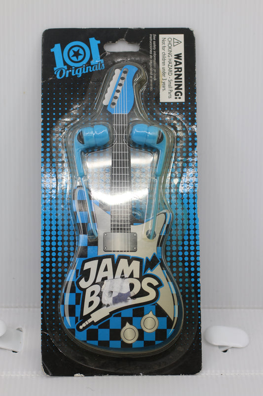 Vintage 101 originals jam buds Sealed on card guit 1 pair of earbuds