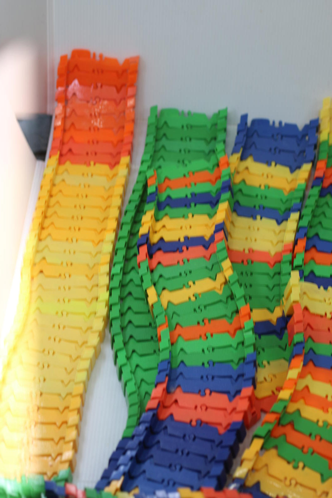 Magic Track Trax Flexible Track huge Lot Of Track for Cars parts pieces toys