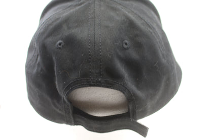 Vintage Point Zero Baseball Cap Crest Logo Black White Adjustable