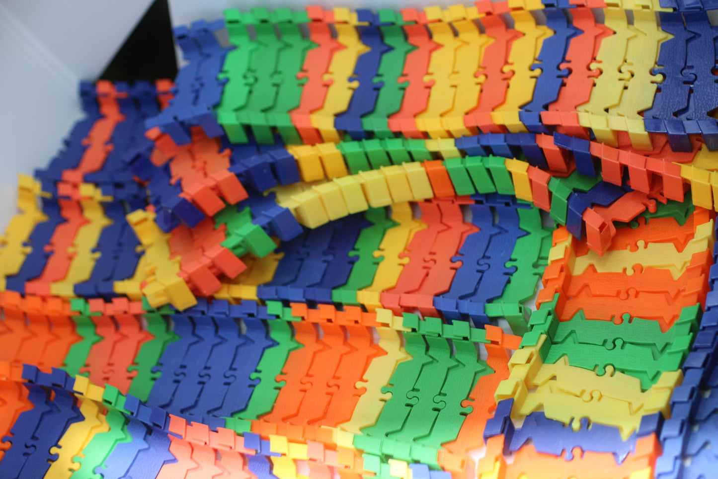 Magic Track Trax Flexible Track huge Lot Of Track for Cars parts pieces toys