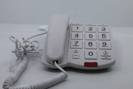 Big Button Landline Phone Desktop Telephone Loud Ringtone Fixed Home Phone