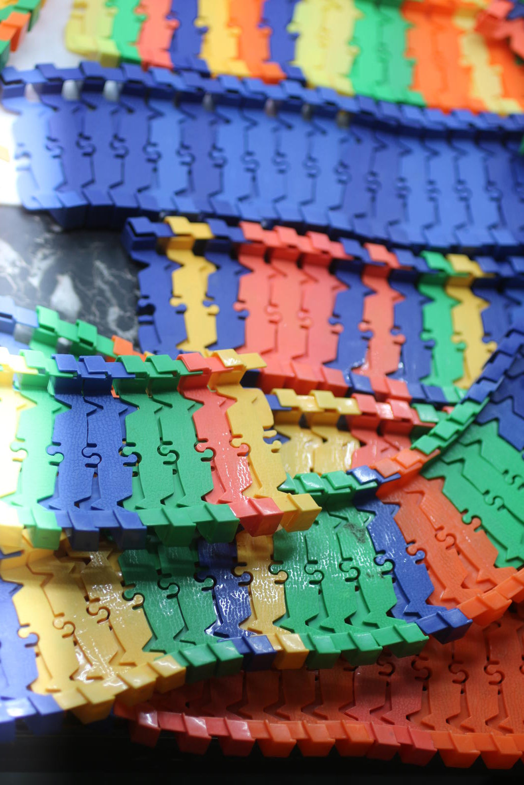 Magic Track Trax Flexible Track huge Lot Of Track for Cars parts pieces toys