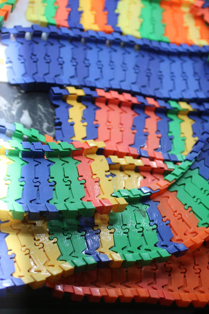 Magic Track Trax Flexible Track huge Lot Of Track for Cars parts pieces toys