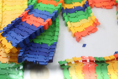 Magic Track Trax Flexible Track huge Lot Of Track for Cars parts pieces toys
