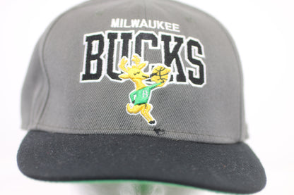 Milwaukee Bucks Mitchell & Ness Snapback Hat Hardwood Classics NBA