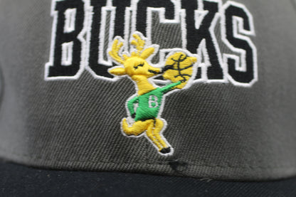 Milwaukee Bucks Mitchell & Ness Snapback Hat Hardwood Classics NBA