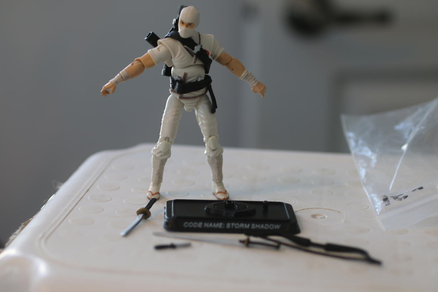 2007 Storm Shadow v21 Battle Pack modern Cobra 25th Anniversary loose complete