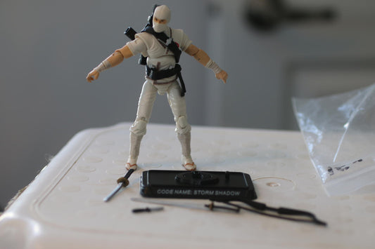 2007 Storm Shadow v21 Battle Pack modern Cobra 25th Anniversary loose complete