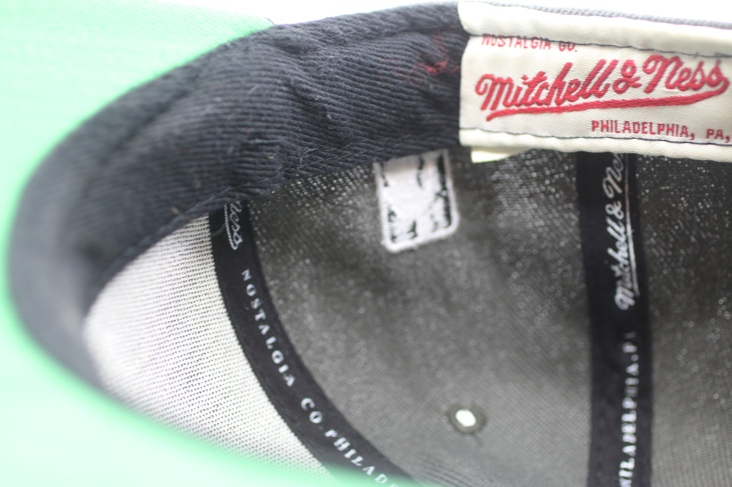 Milwaukee Bucks Mitchell & Ness Snapback Hat Hardwood Classics NBA