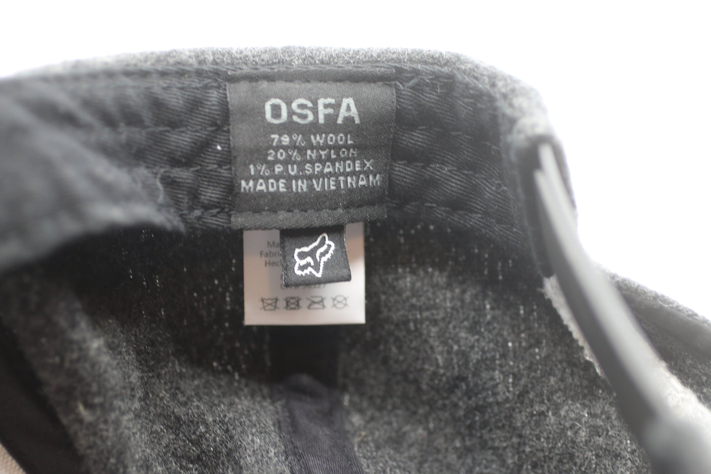 Fox Racing Wool Blend Snapback Cap “Created to Destroy” Logo OSFA