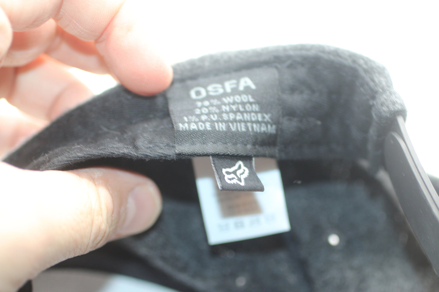 Fox Racing Wool Blend Snapback Cap “Created to Destroy” Logo OSFA
