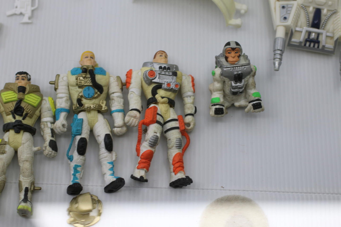 Chap Mei Space Quest Astronaut Lot Vehicles Weapons Monkey accessories toys
