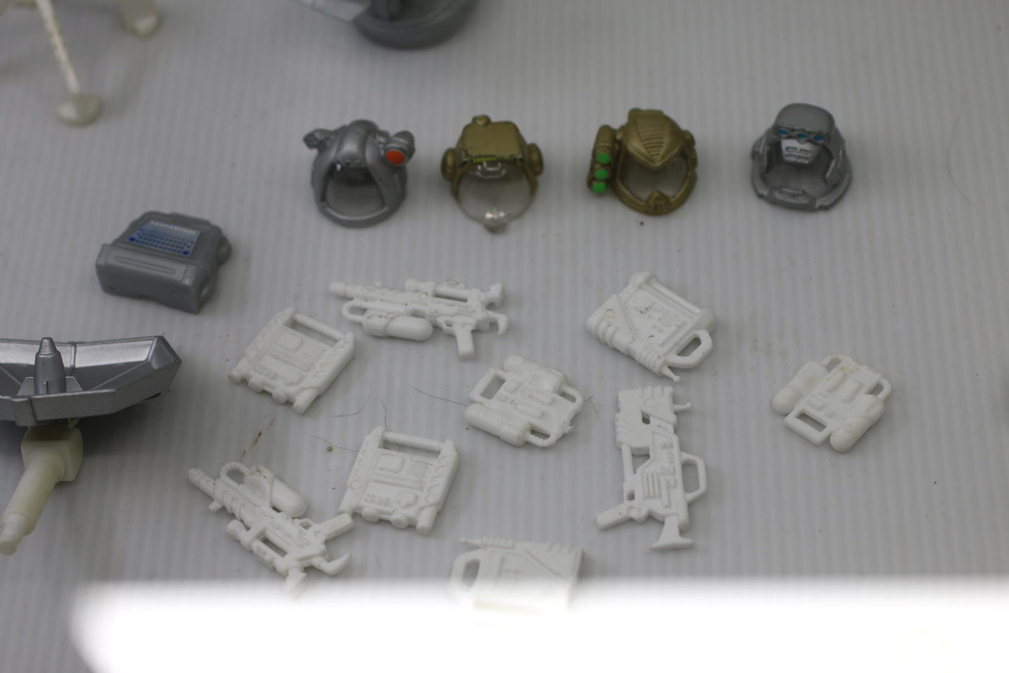 Chap Mei Space Quest Astronaut Lot Vehicles Weapons Monkey accessories toys