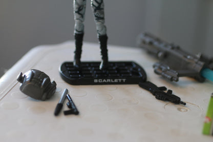 G.I. JOE ROC THE RISE OF COBRA SHANA “SCARLETT” O’HARA COVERT OPERATIONS FIGURE